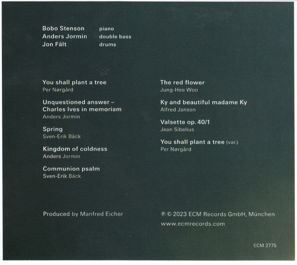Bobo Stenson Trio - Sphere (CD) - Velvet Music