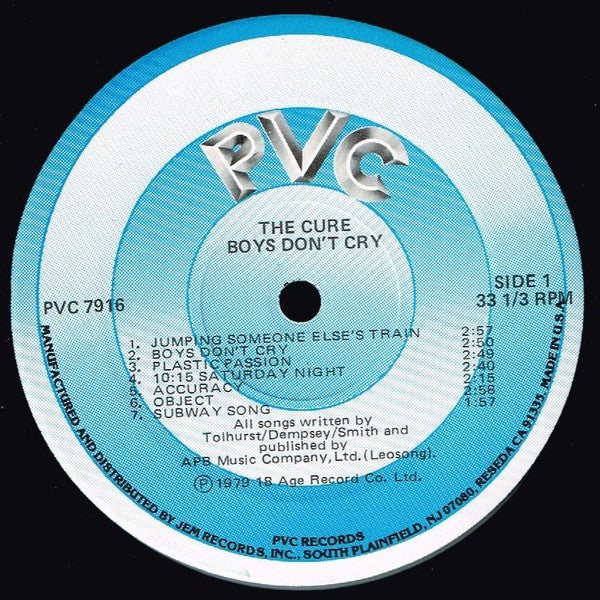 Cure, The - Boys Don't Cry (tweedehands LP) - Velvet Music