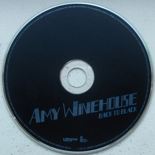 Amy Winehouse - Back To Black (CD) - Velvet Music