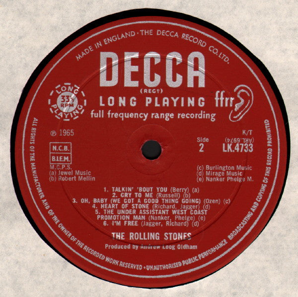 Rolling Stones, The - Out Of Our Heads (LP d'occasion)