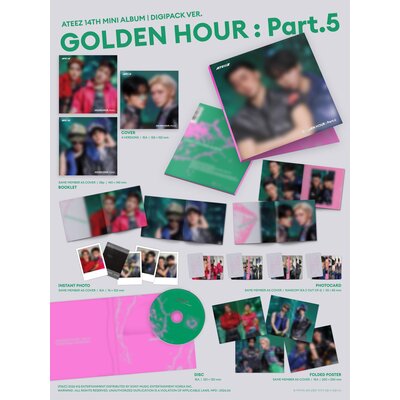 Ateez - Golden hour: part.5 (CD)