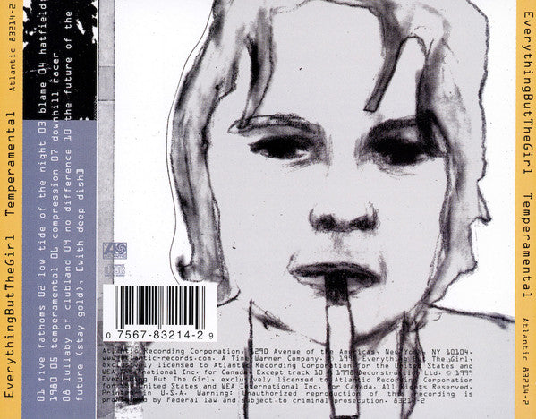 Everything But The Girl - Temperamental (tweedehands CD) - Velvet Music