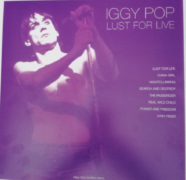 Iggy Pop - Lust for live (LP) - Velvet Music