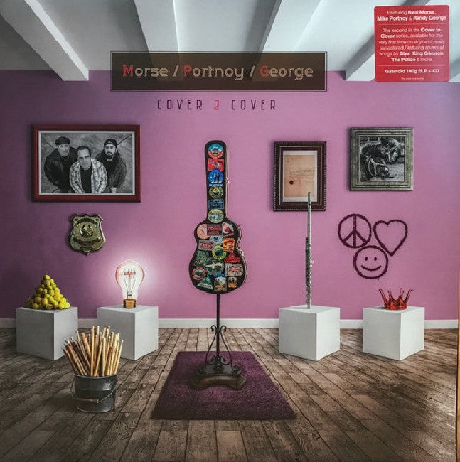Morse/portnoy/george - Cover 2 cover (re-mastered 2020) (LP) - Velvet Music