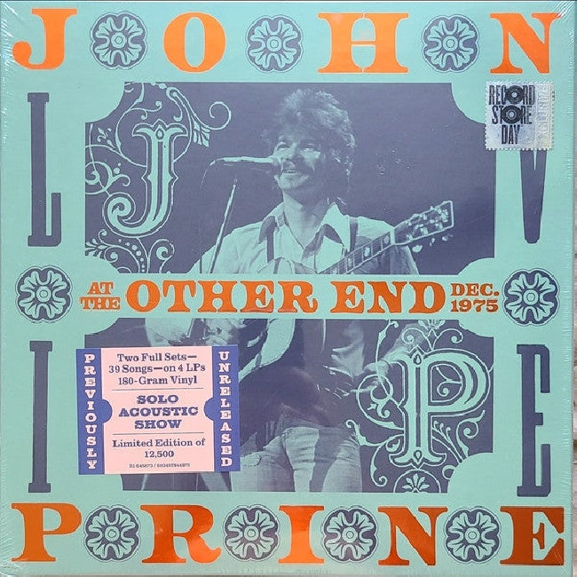 John Prine - Live at the other end, december 1975 (LP) - Velvet Music