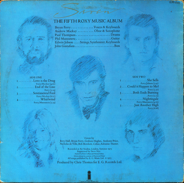 Roxy Music - Siren (tweedehands LP) - Velvet Music