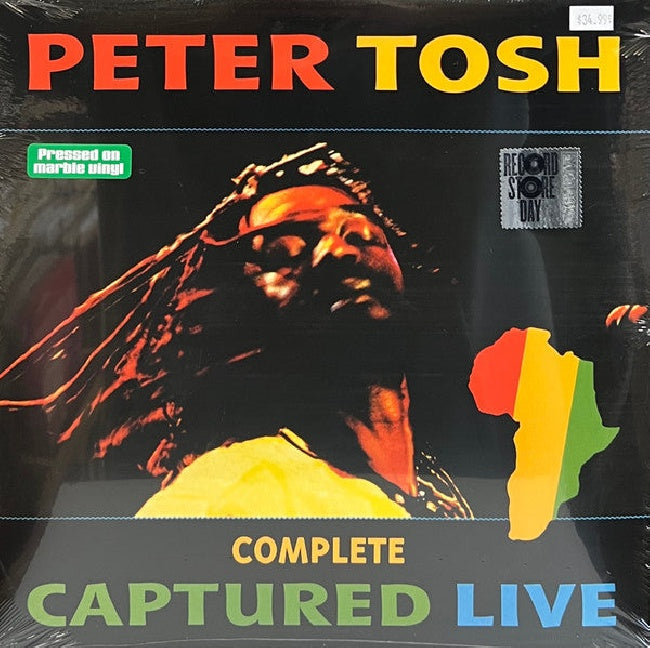 Peter Tosh - Complete captured live (2lp) (col vinyl) (LP) - Velvet Music