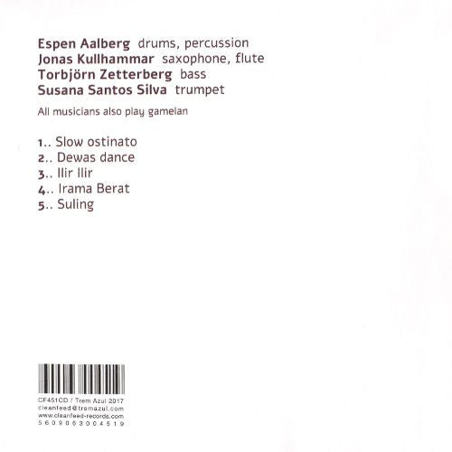 Espen Aalberg / Jonas Kullhammar / Torbjörn Zetterberg / Susana Santos Silva - Basement Sessions Vol.4 (The Bali Tapes) (tweedehands CD) - Velvet Music