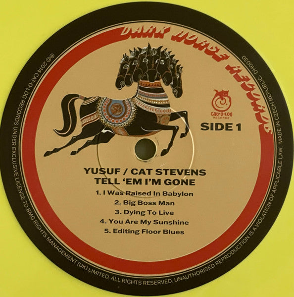 Yusuf Islam - Tell 'Em I'm Gone! (LP) - Velvet Music