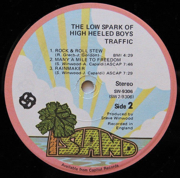 Traffic - The Low Spark Of High Heeled Boys (tweedehands LP) - Velvet Music