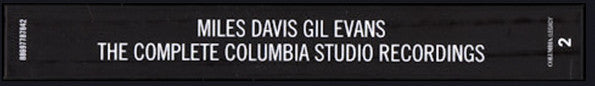 Miles Davis & Gil Evans - The Complete Columbia Studio Recordings (tweedehands CD) - Velvet Music