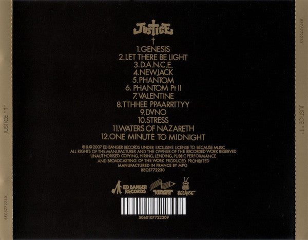 Justice (3) - † (Cross) (tweedehands CD) - Velvet Music