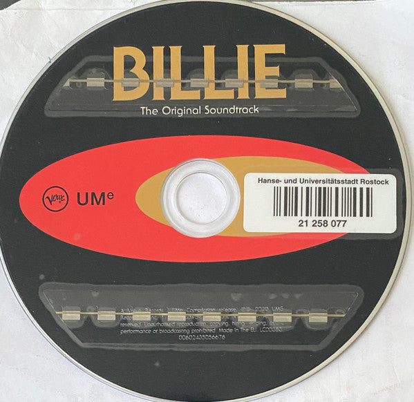 Billie Holiday - Billie (The Original Soundtrack) (tweedehands CD) - Velvet Music