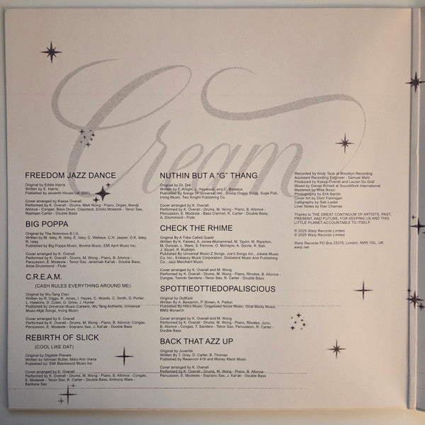 Kassa Overall - Cream (LP)