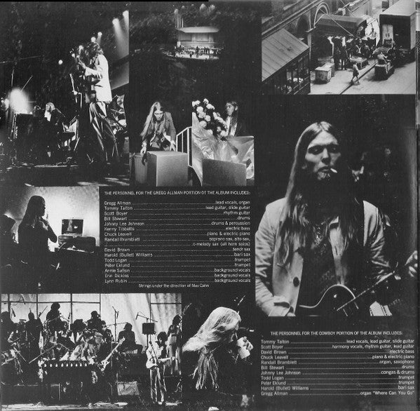 Gregg Allman With Cowboy (6) / Scott Boyer & Tommy Talton - The Gregg Allman Tour (tweedehands LP) - Velvet Music