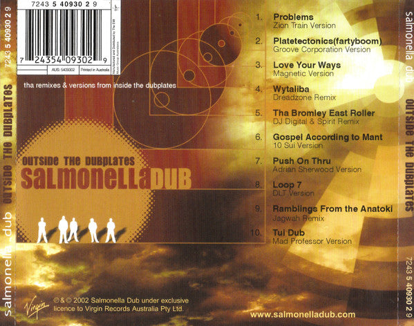 Salmonella Dub - Outside The Dubplates (CD d'occasion)