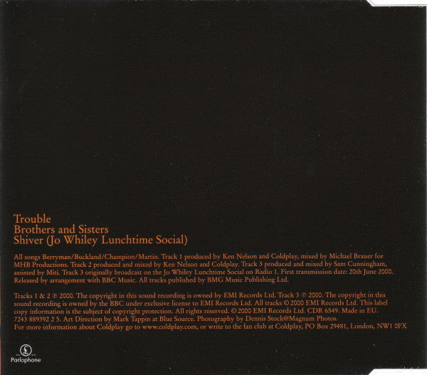 Coldplay - Trouble (second hand CD)
