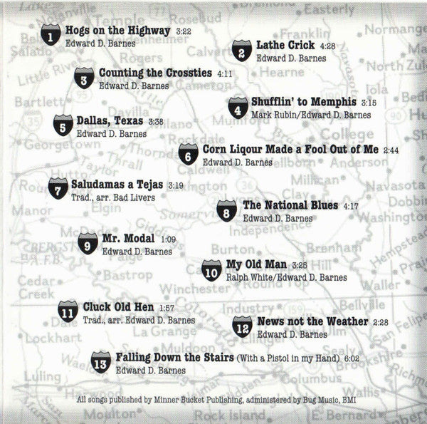 Bad Livers - Hogs On The Highway (CD) - Velvet Music