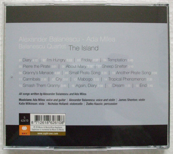 Alexander Balanescu - Ada Milea - Balanescu Quartet, The - The Island (tweedehands CD) - Velvet Music