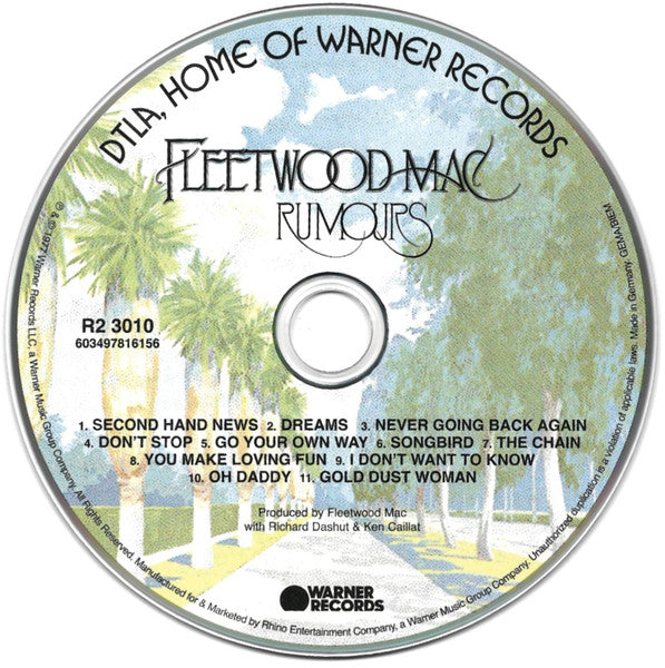 Fleetwood Mac - Rumours (CD)