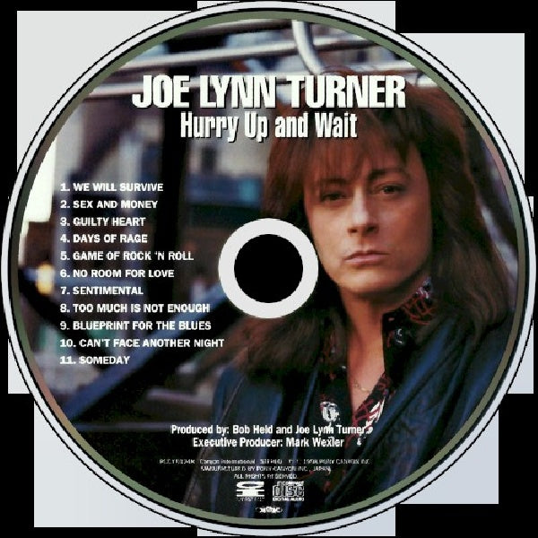 Joe Lynn Turner - Hurry up and wait (CD) - Velvet Music