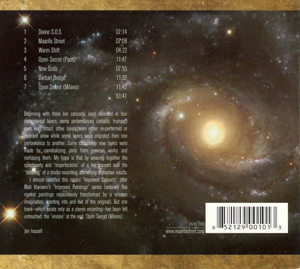 Jon Hassell - Maarifa Street (Magic Realism 2) (tweedehands CD) - Velvet Music
