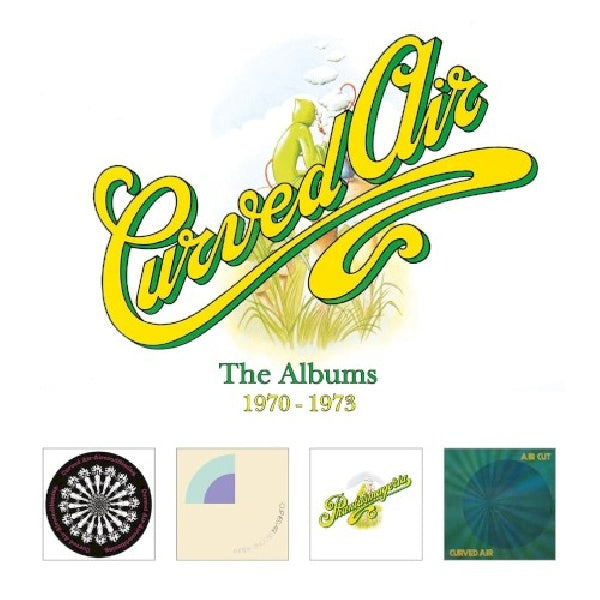 Curved Air - Albums - 1970-1973 (CD) - Velvet Music