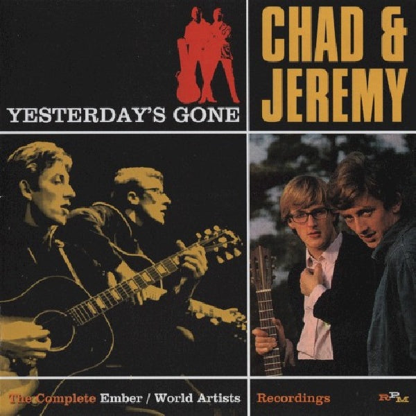 Chad & Jeremy - Yesterday's gone (CD) - Velvet Music