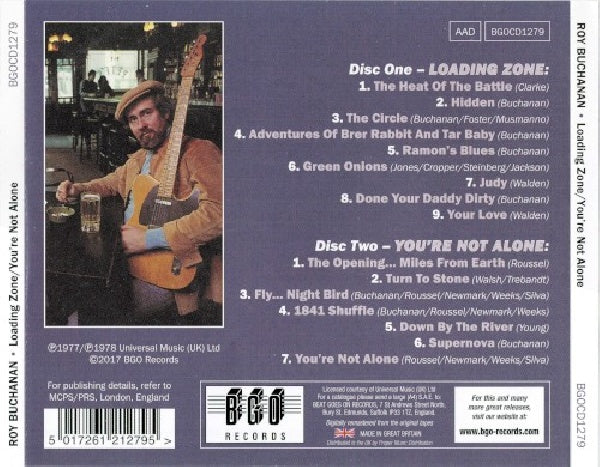 Roy Buchanan - Loading zone/you're not alone (CD) - Velvet Music