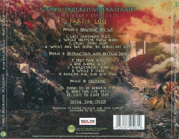United Progressive Fraternity - Planetary overload (CD) - Velvet Music