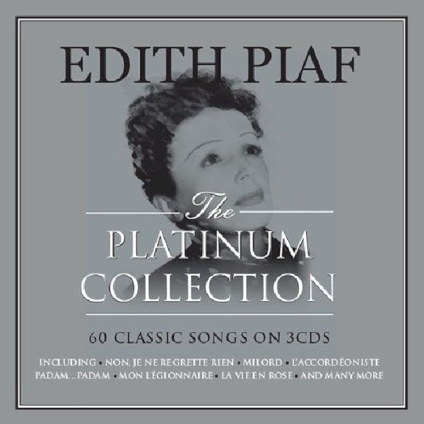 Edith Piaf - Platinum collection (CD) - Velvet Music