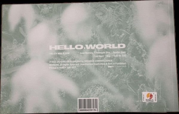 Baekhyun - Hello, World (CD) - Velvet Music