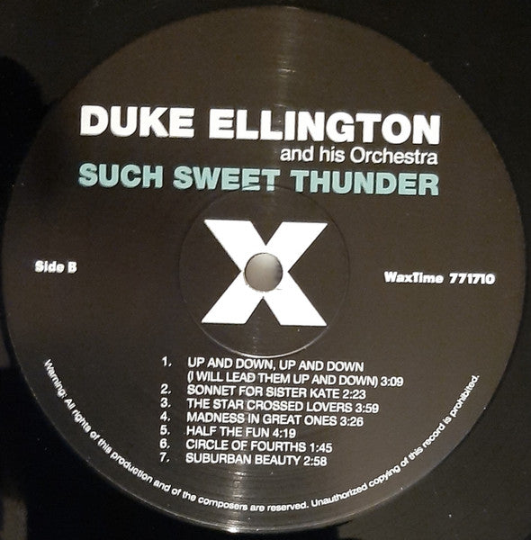 Duke Ellington And His Orchestra - Such Sweet Thunder (LP) - Velvet Music
