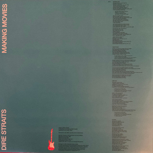 Dire Straits - Making Movies (LP) - Velvet Music