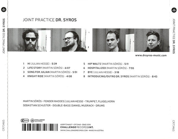 Dr. Syros - Joint Practice (tweedehands CD) - Velvet Music