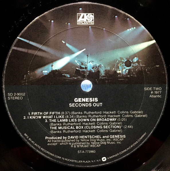 Genesis - Seconds Out (tweedehands LP) - Velvet Music