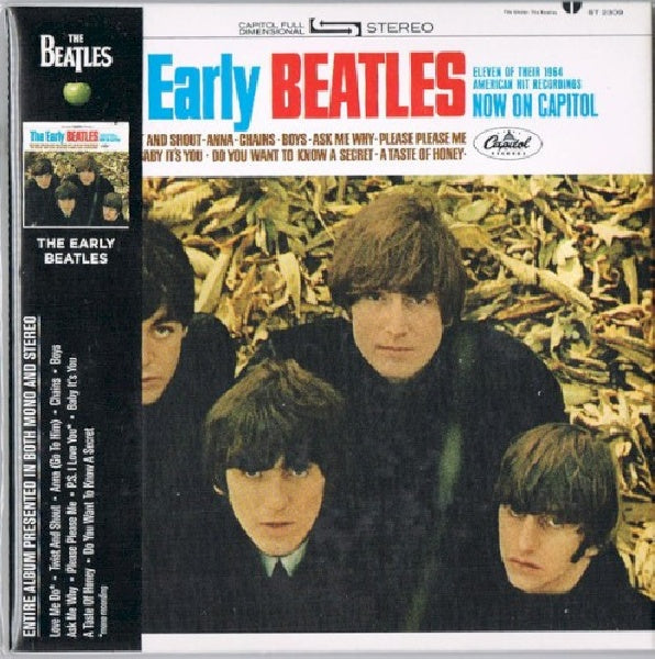 the Beatles - Early beatles -us version- (CD) - Velvet Music