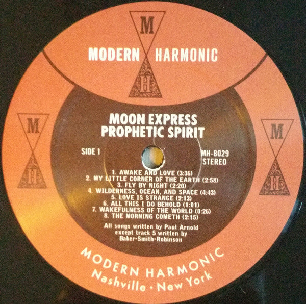 Moon Express Featuring Paul Arnold (8) & Tsvia & The Followers - Prophetic Spirit (LP)