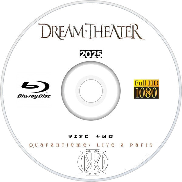 Dream Theater - Quarantième: Live À Paris (CD) - Velvet Music