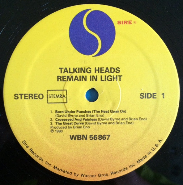 Talking Heads - Remain In Light (tweedehands LP) - Velvet Music