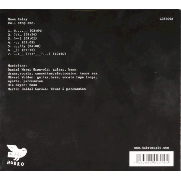 Moon Relay - Full stop (CD) - Velvet Music