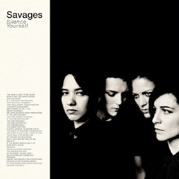 Savages - Silence yourself (CD)