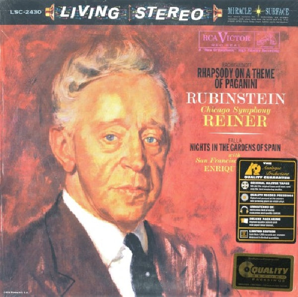 Rachmaninov/falla - Rhapsody on a theme of paganini/nights in the gardens o (LP)