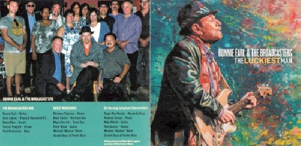 Ronnie Earl & The Broadcasters - Luckiest man (CD) - Velvet Music