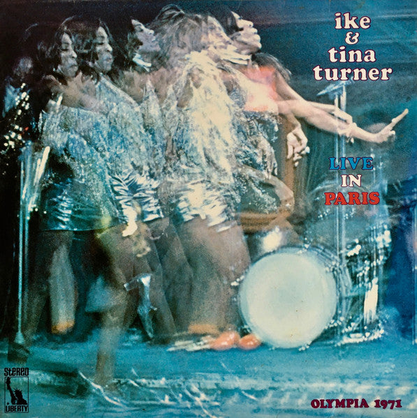 Ike & Tina Turner - Live In Paris (tweedehands LP) - Velvet Music