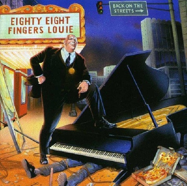 Eighty-eight Fingers Louie - Back on the streets (CD) - Velvet Music