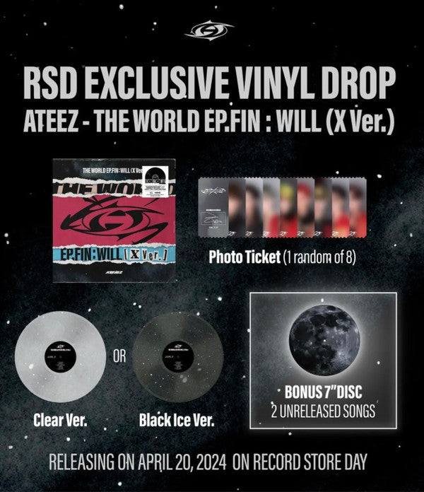 Ateez (2) - The World Ep.Fin : Will (X Ver.) (LP)
