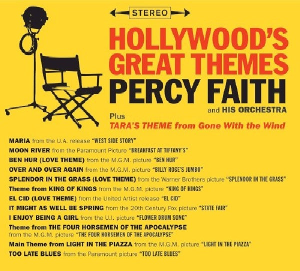 Percy Faith - Hollywood great themes/ tara's theme from.. (CD) - Velvet Music