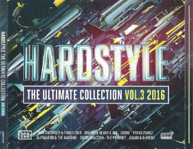 V/A (Various Artists) - Hardstyle the ultimate collection vol 3 -2016- (CD) - Velvet Music