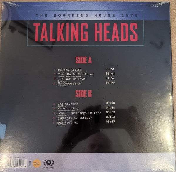 Talking Heads - The Boarding House 1978 (LP) - Velvet Music
